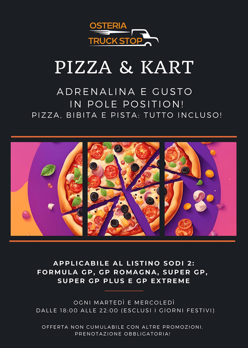 pizza & kart - popup - romagnakarting.com